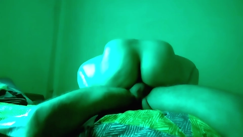 Indian brunette 18+ fucks her pussy in the bedroom
