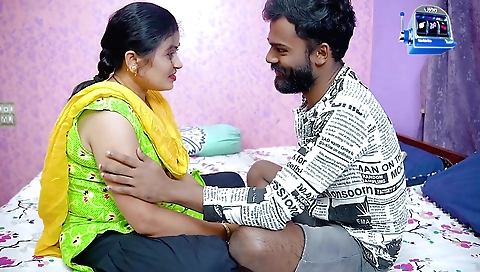 Brunette milf enjoys passionate and passionate romantic sex