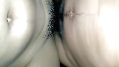 Indian girl in the bedroom videos is showing her hairy cock