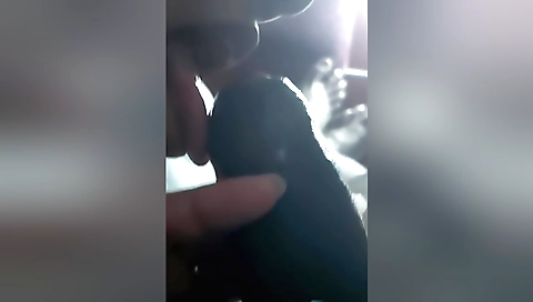 Tamil girl giving a webcam interview and a blowjob