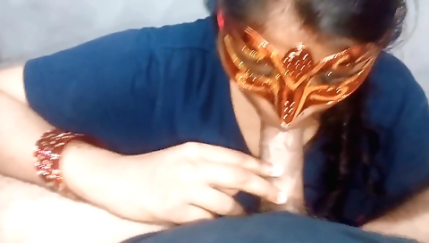 Indian girl suck and fucked by her guy with a cock