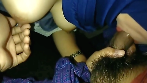 Horny teen gets fucked so much that she likes sucking dick