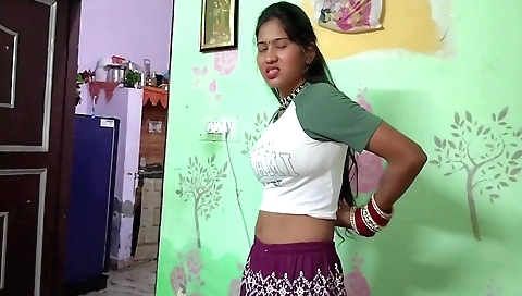 Busty stepsister watching porn and making love to boyfriend