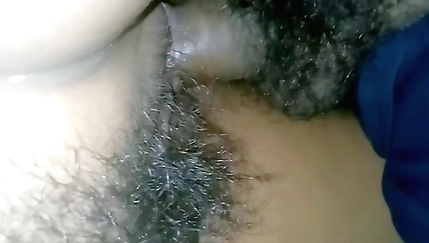 Indian girl with hairy nipples gets fucked on the bed