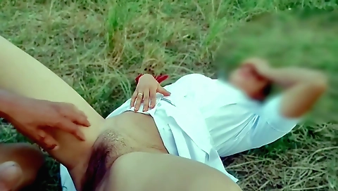 Indian nurse with hairy pussy is fucked by patient