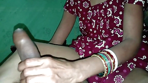 Hand job blowjob of a babe with her handsome boyfriend