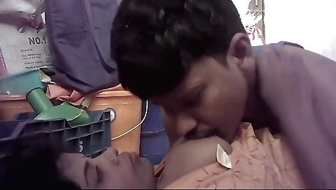 Indian wife masturbating at webcam with big boobs 090