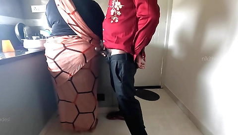 Big booty babe fucked by her client  in amateur clip 2013