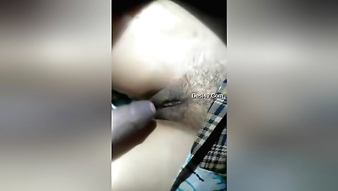 Indian slut is fucking in her village in her amateur porn