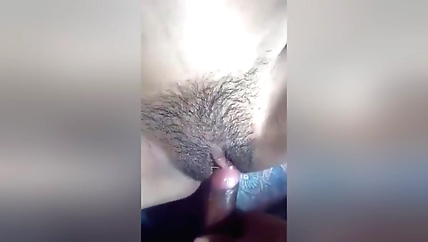 Sexy indian babe in a pink dress is sucking and fucking