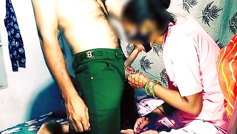 Indian hot brunette suck cock with her boyfriend 1893