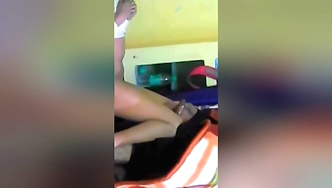 Indian brunette seduces her lover in homemade hd video
