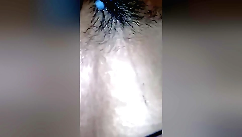 A hairy indian brunette 18+ fucked for her creampie
