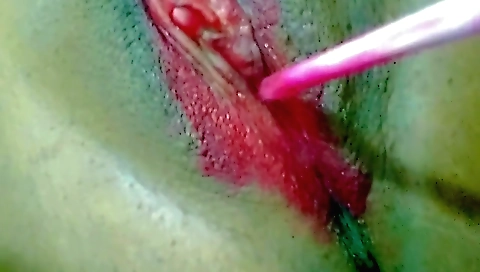 Red dildo for the red lips of an indian solo girl 09d20d595076