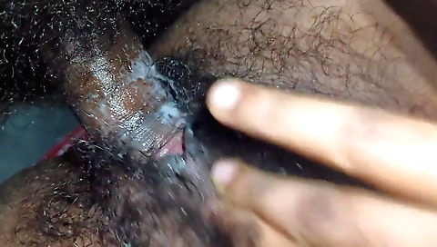 Indian girl with hairy pussy being fucked hard and passionately