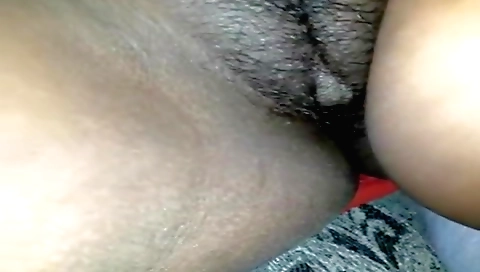 Indian girl with hairy pussy gets her pussy fucked