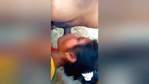 Indian wife with a hot mouth sucks a cock and gets fucked