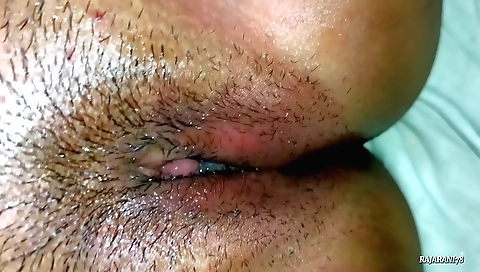Indian amateur girl loves to rub her pussy with oil