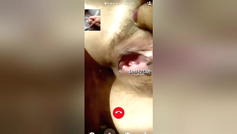 Hairy indian solo female showing her pussy on webcam