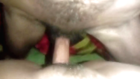 Indian babe in a sexy outfit gets her hairy pussy fucked