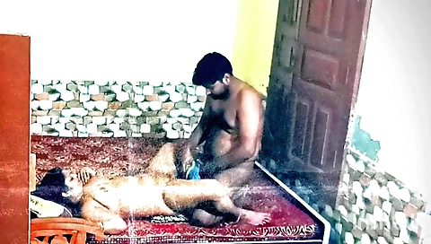 Indian girlfriend in hot underwear gets pounded hard