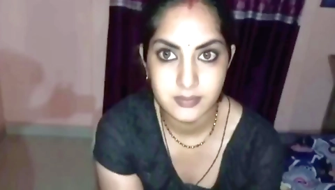 Indian slut in stockings and lingerie fucks her neighbor