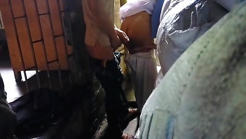 Indian teacher caught with her 18+ student in the class