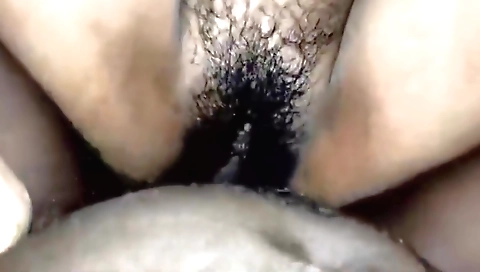 Indian girl with hairy pussy has sex in the village bhabhi