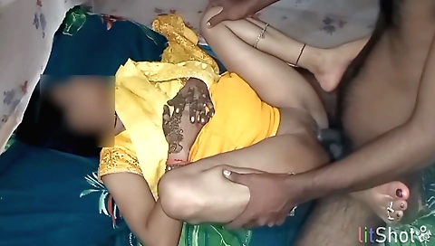 Indian teen 18+ babe takes her boyfriend to a beautiful place