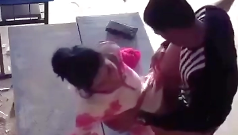 Indian amateur girl with a nice face plays with her boyfriend