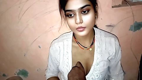 Big-boobed brunette and hot guy in homemade sex clip