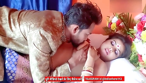 Beautiful brunette indian babe shows her in action