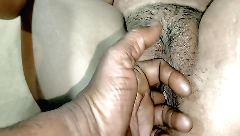 Sexy hairy step fantasy video from amateur webcam clip
