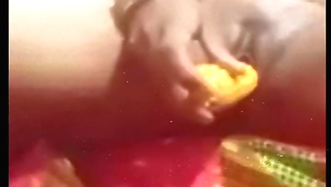 Indian solo female masturbates with dildo and shows her skills
