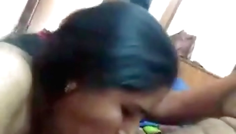 Mature indian lady is sucking and fucking hard stepson