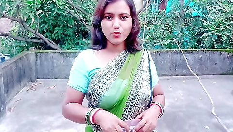 Indian teen with a hot body likes getting fucked by stepbrother