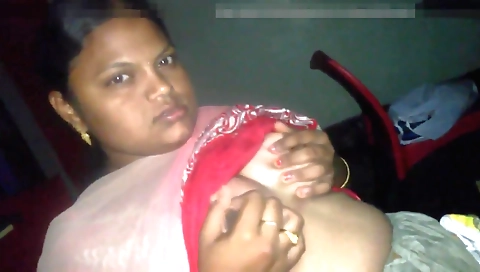 A hot big tittier indian whore is fucked by husband