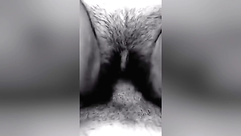 Indian teacher is showing her hairy pussy on camera