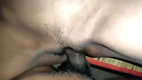 Wife and hubby in the toilet together in amateur pov sex