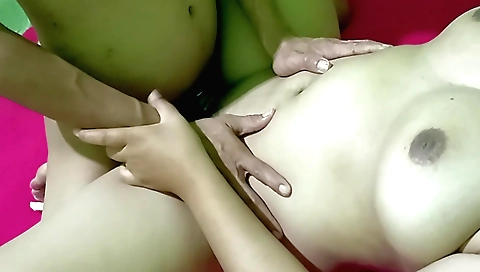 Indian girl with a beautiful face is fucking in hot porn