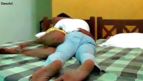 Indian slut makes me cum in my mouth from her tight pussy