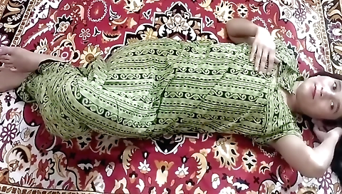 Indian teen 18+ caught in bathroom with hubby and stepdad