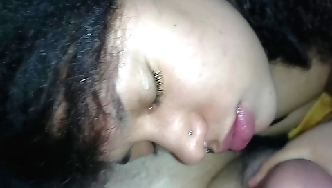 Indian guy fucks hard in deepthroat and blowjob video