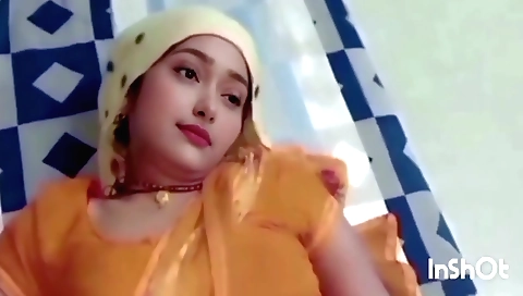Indian hot brunette 18+ fucked from behind on the couch