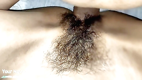 Indian hairy girl gets her pussy fucked in amateur