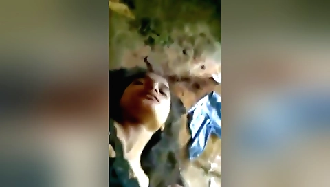 hairy brunette hoes and is fucked in the outdoor scene