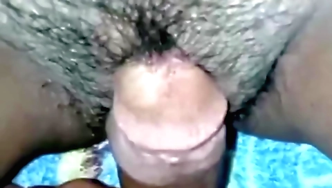 Indian chick stripping and revealing her hairy body