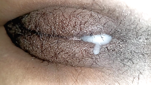 Indian girl getting a creampie on her ass and face